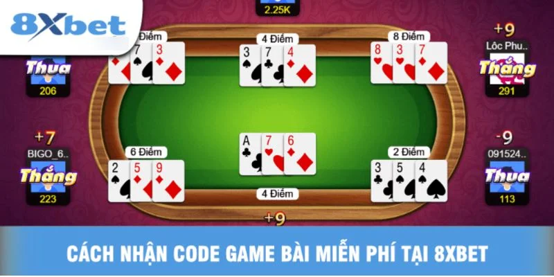 4 bước nhanh và đơn giản để lấy code quà tặng từ nhà cái 8Xbet.
